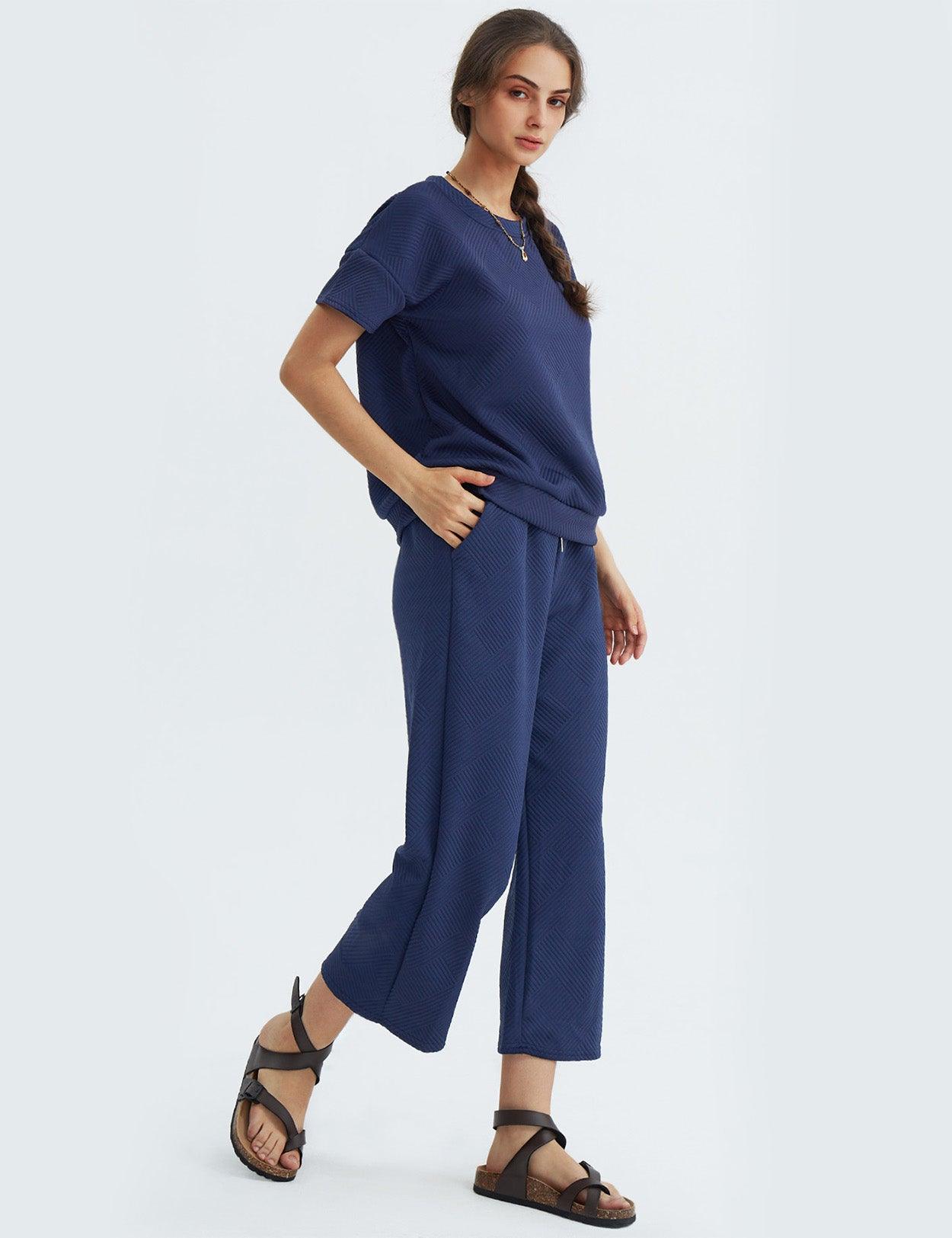 Loose Casual Two Piece Sets Tracksuits - Cherfly